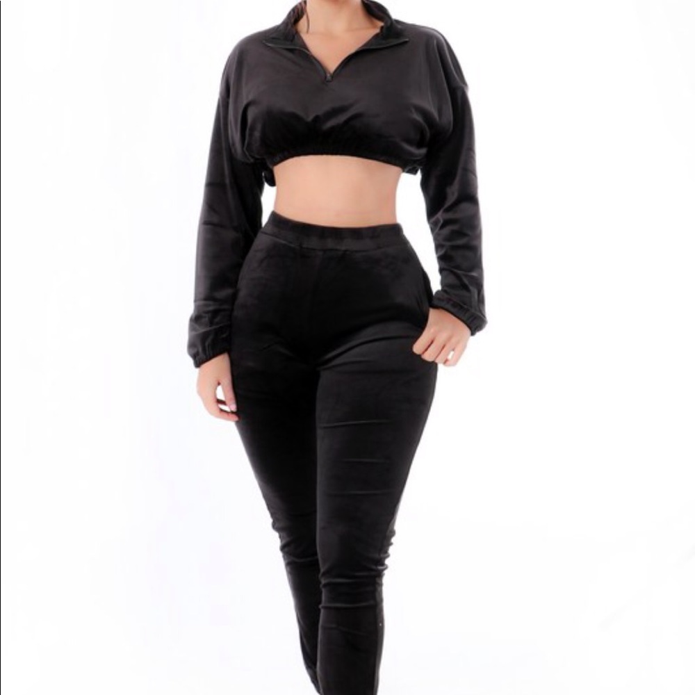Black Out Pant Set